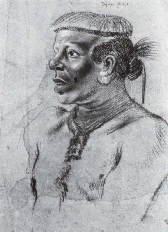 Albert van der Eeckhout Tapuya Indianer oil painting picture